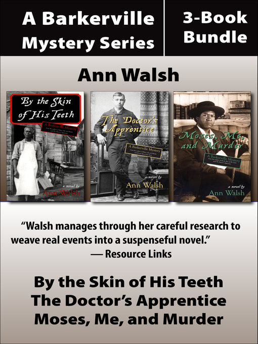 Title details for The Barkerville Mysteries 3-Book Bundle by Ann Walsh - Available